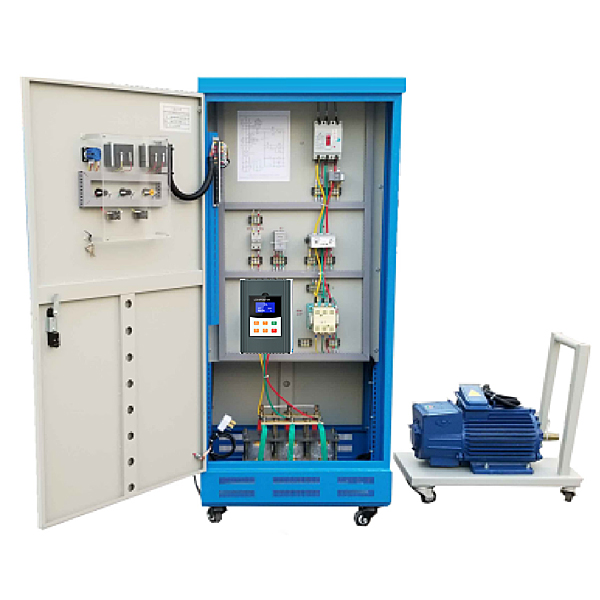 储物储物储物柜式软启动控制线路实验装置,智能制造数字孪生虚拟拟真实验台