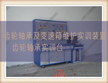 齿轮轴承及变速箱维护实训装置，齿轮轴承实训台(图1)