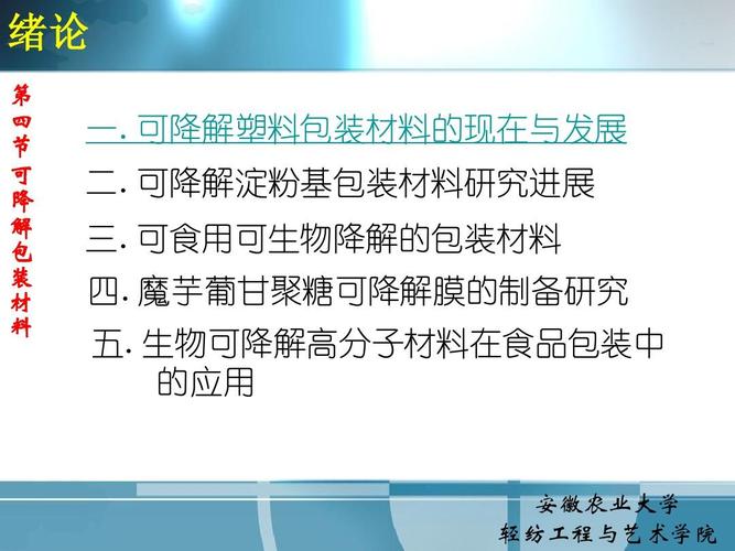 新型包裝材料與新型膜材料 創新、應用與未來趨勢